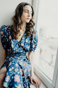 Mistress Midnight wrap dress